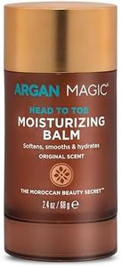 Argan Magic Head To Toe Moisturizing Balm | Softens, Smooths & Hydrates | Original Scent | Made in USA, Cruelty Free, Paraben Free (2.4 Oz)