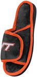 Virginia Tech Hokies Memory Foam Velcro Slipper Slide - Mens Small