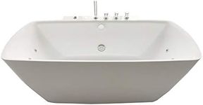 ARIEL Bianca Whirlpool Bathtub with
