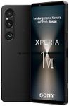 Sony Xperia 1 VI (innovativer Sensor mit Dreifachobjektiv und ZEISS, 6,5 Zoll, 19,5:9 FHD+ HDR OLED 120Hz, 3,5mm Audio, Android 14, IP65/68, Dual SIM, schwarz, 24+12 Monate Garantie [Amazon Exklusiv]