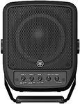 YAMAHA STAGEPAS 100 Portable PA System – 100W Class-D Amplifier, Coaxial Compression Driver, 3-Channel Mixer, Multipoint Bluetooth Connectivity, Lightweight – Black