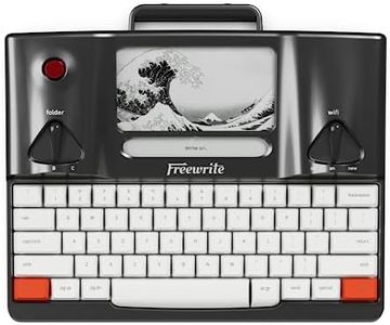 Freewrite Smart Typewriter | Digital Typewriter with E Ink Display for Distraction-Free Writing | WiFi-Enabled Word Processor Syncs Directly to The Cloud | Dedicated Drafting Machine for Authors