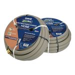 Underhill Proline Gold Series Commercial Garden Water Hose 50 ft, Lightweight, Heavy-Duty, Flexible, Kink Free, Industrial, 500 psi, H75-050PR0-G 3/4" x 50', Gold