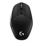 Logitech G303 Shroud Edition Wireless Gaming Mouse - LIGHTSPEED Wireless - HERO 25K - 25,600 DPI - 75 grams - 5-buttons – PC - Black