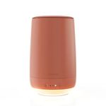 GOODMELTS Aura Electric Scented Wax Warmer | Scents 600Sq.Ft Space | Auto-Off Timer | Handmade Ceramic Body | 3-Ambient Light Settings | Safe, Smoke-Free, Natural Fragrance (Terracotta)
