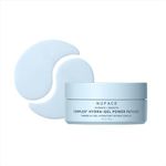 NuFACE IonPlex Hydra-Gel Power Under Eye Patches - Gel Under Eye Mask for Puffy Eyes & Dark Circles - Cooling Patches & Hydrating Treatment Pads to Energize & Tighten (60 Count)