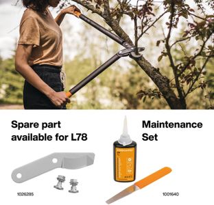 Fiskars PowerGear II Bypass Lopper – Non-Stick Steel, 70cm, 5cm Cut