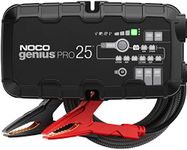 NOCO GENIUSPRO25, 25A Professional Car Battery Charger, 6V, 12V and 24V Smart Charger, Battery Maintainer, Power Supply and Desulfator for AGM, Leisure, Lithium, Gel, Boat, Van and Caravan Batteries