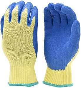 G & F 1607XL Cut Resistant Work Gloves, 100-Percent Kevlar Knit Work Gloves, Make by DuPont Kevlar, Protective Gloves to Secure Your hands from Scrapes, Cuts in Kitchen, Wood Carving, Carpentry and Dealing with Broken Glass, 1 Pair, X-Large