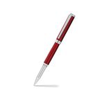 Sheaffer 9245 Intensity Engraved Translucent Lacquer Rollerball Pen - Red with Polished Black Trim