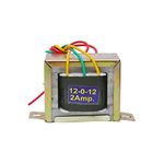 Electronic Spices Transformers 12-0-12 2AMP AC Current Step Down Vertical Power Transformer (12-0-12 2AMP)