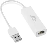 USB Ethernet (LAN) Network Adapter Compatible with Laptops, Computers, and All USB 2.0 Compatible Devices Including Vista/XP, Windows 7 to 11, All Mac OS X, OS X, and macOS by Mobi Lock