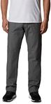 Columbia Mens Flex ROC Utility Hiking Pants, City Grey, 32W X 34L US