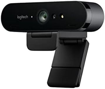 Logitech BRIO 4K Ultra HD Webcam for Streaming, Conference Calls and Recording for Windows and Mac