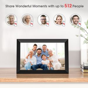 GGUA 10.1" WiFi Digital Photo Frame – Touchscreen Display