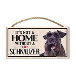 Imagine This Wood Sign for Schnauzer Dog Breeds