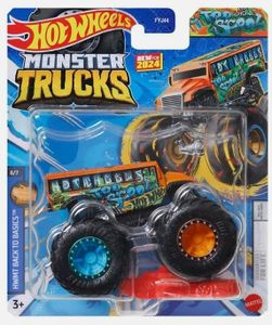 Hot Wheels Monster Trucks New for 2024 1:64 Scale (Too S'cool School 6/7 HWMT Back to Basics)