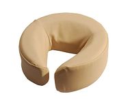 Master Massage New Standard Headrest Face Cushion Pillow for Massage Table, Cream