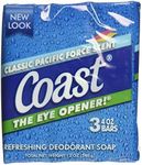 Coast Bath Bars Original Blue 3 Bar Soap, 12 oz