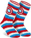 Marvel Mens Slipper Socks, Bed Sock