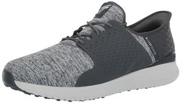 Skechers Men's Max 2 Rover Slip-in Relaxed Fit Golf Shoe Sneaker, Grey, 14