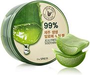 The Saem 99% Jeju Fresh Aloe Vera Gel, Soothing Gel, Moisturizer for Face - 300ml/10.14oz