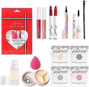 Joyeee Makeup Kit for Teenager Girls, Full Cosmetics Makeup Kit for Girls 10-12 with Eyeshadow, Lipstick, Concealer, Lipgloss, Mascara, Makeup Brush etc, Cosmetics Gift Sets for Women, Teenage