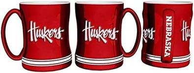 Boelter Brands NCAA Nebraska Cornhuskers 403991 Coffee Mug, Team Color, 14 oz