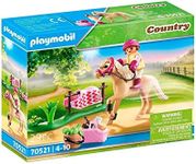 Playmobil 70521 Collective Pony - German Riding Pony, Fun Imaginative Role-Play, PlaySets Suitable for Children Ages 4+