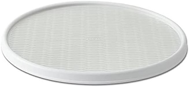 Copco Basics Non-Skid Lazy Susan for Under Sink and Cabinet Storage, 18 Inch, Crystalline