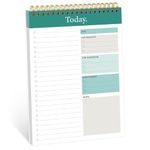 GOLDPEI To Do List Notepad - Daily Planner Notepad Undated 52 Sheets Tear Off, 6.5" x 9.8" Planning Pad Checklist Productivity Note Pad for Work and Personal Organized