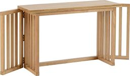 Seconique Richmond Foldaway Dining Table in Oak Varnish