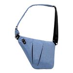 Ovecat Unisex Anti Theft Sash Sling Crossbody Bag