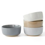 famiware Milkyway Cereal Bowl, Soup Bowls for 4, 25 Ounce Bowls Set for Kitchen, Bowl Set for Cereal Soup Rice Pasta Salad Oatmeal, Multi-color