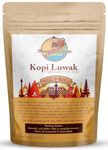 Monkey Business Coffee - Wild Kopi Luwak Coffee Whole Beans - Ethically Sourced - 125 Grams (Other Weights & Bean Types Available) - Produce of Indonesia