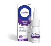 Otrivine Sinusitis Relief Nasal Spray, Blocked Nose Relief and Decongestant, 10ml