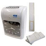 QuickClocks QC500N Clocking in machine time and attendance recorder Starter Pack includes cards and card rack