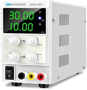 DC Power Supply Variable, 30V 10A Switching Regulated 4-Digital Power Supply Single-Output 220V, with Free Alligator Leads, AU Power Cord,SKY TOPPOWER STP3010DH