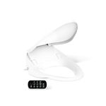 KOHLER K-4108-0 C3 230 Electric Bidet Seat, White with Touchscreen Remote Control, Quiet-Close Lid and Toilet Seat, Automatic Deodorization and Nightlight