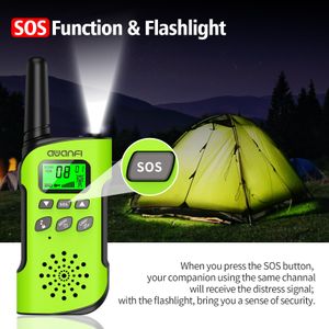 AWANFI Kids Rechargeable Walkie Talkies – Long Range, 2-Pack