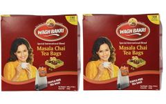 Wagh Bakri Masala Chai Tea, 100 Tea Bags (Pack of 2)