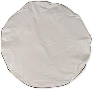 Camco 45359 Vinyl Spare Tire Cover (21-1/2 inches, Off-White)