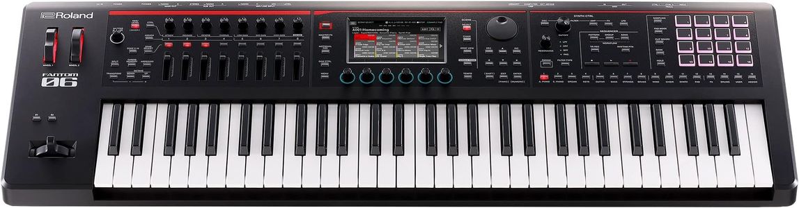 Roland FANTOM-06 61-Note Synthesizer Keyboard – ZEN-Core, SuperNATURAL, DAW Integration