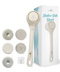 Urban Yog Auto Electric Bath Brush | Rechargeable Body Brush with 5 Interchangeable Heads | Waterproof Brush for Shower & Bath | Electric Back Scrubber & Body Cleaning Brush for Women