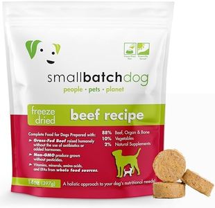 Smallbatch Pets, Beefbatch Sliders Freeze-Dried Dog Food (14 oz)