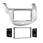 Metra 95-7877S Double DIN Dash Kit for 2009 and Up Honda Fit (Silver)