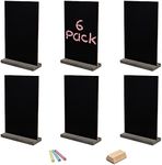 BELLE VOUS Mini Chalkboard Signs (6