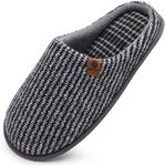 ONCAI Mens Grey Knit Stripes Cozy M