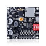 20W Voice Playback Module, PEMENOL DC 6-35V Sound Board USB Downloadable Music Player 24-bit DAC Output MP3 WAV Support TF Card 32GB Max for Broadcast Device Halloween DIY