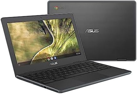ASUS Chromebook C204, 11.6" 180 Degree HD Display, Intel® Celeron® N4020 Processor, 4GB LPDDR4 RAM, 32GB Storage, Dark Grey, C204MA-Q1R-CB